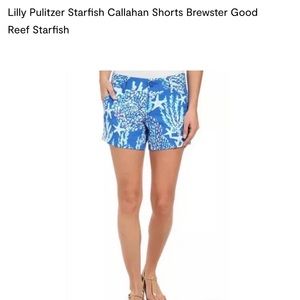 Lilly Pulitzer Callahan Shorts size 2
